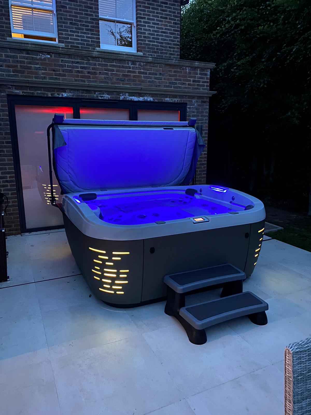 J-575 Kingswood Hot Tub Installation by Euphoria Lifestyle Ltd