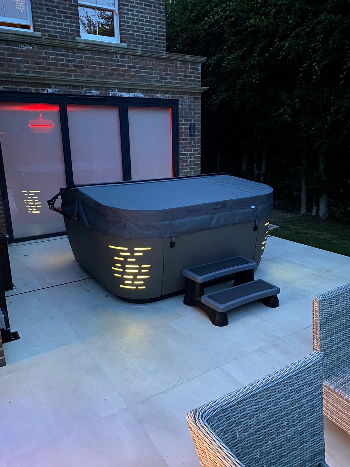 J-575 Kingswood Hot Tub Installation by Euphoria Lifestyle Ltd