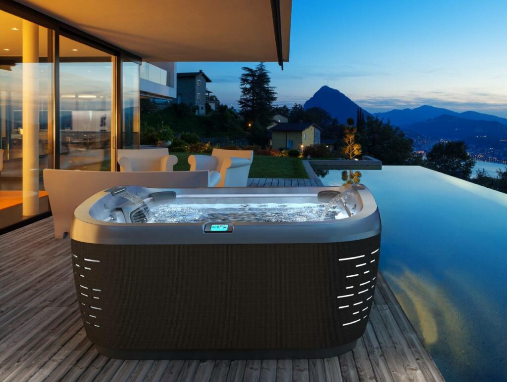 jacuzzi hot tub installation