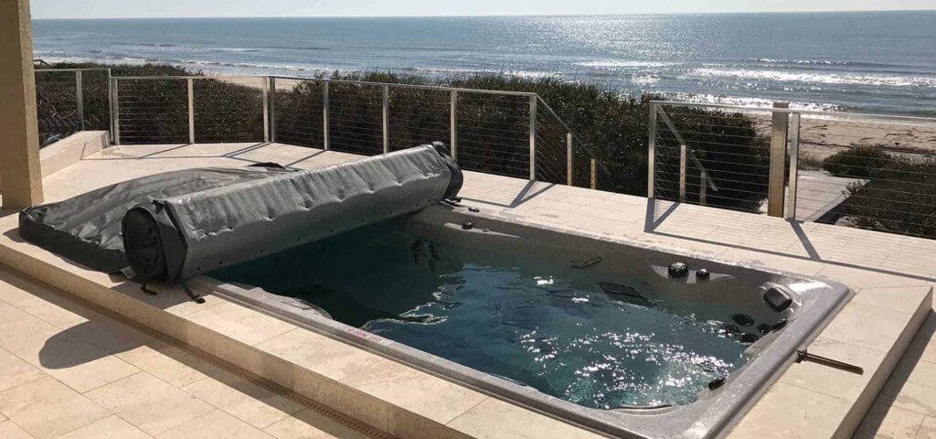 backyard swim spa cover