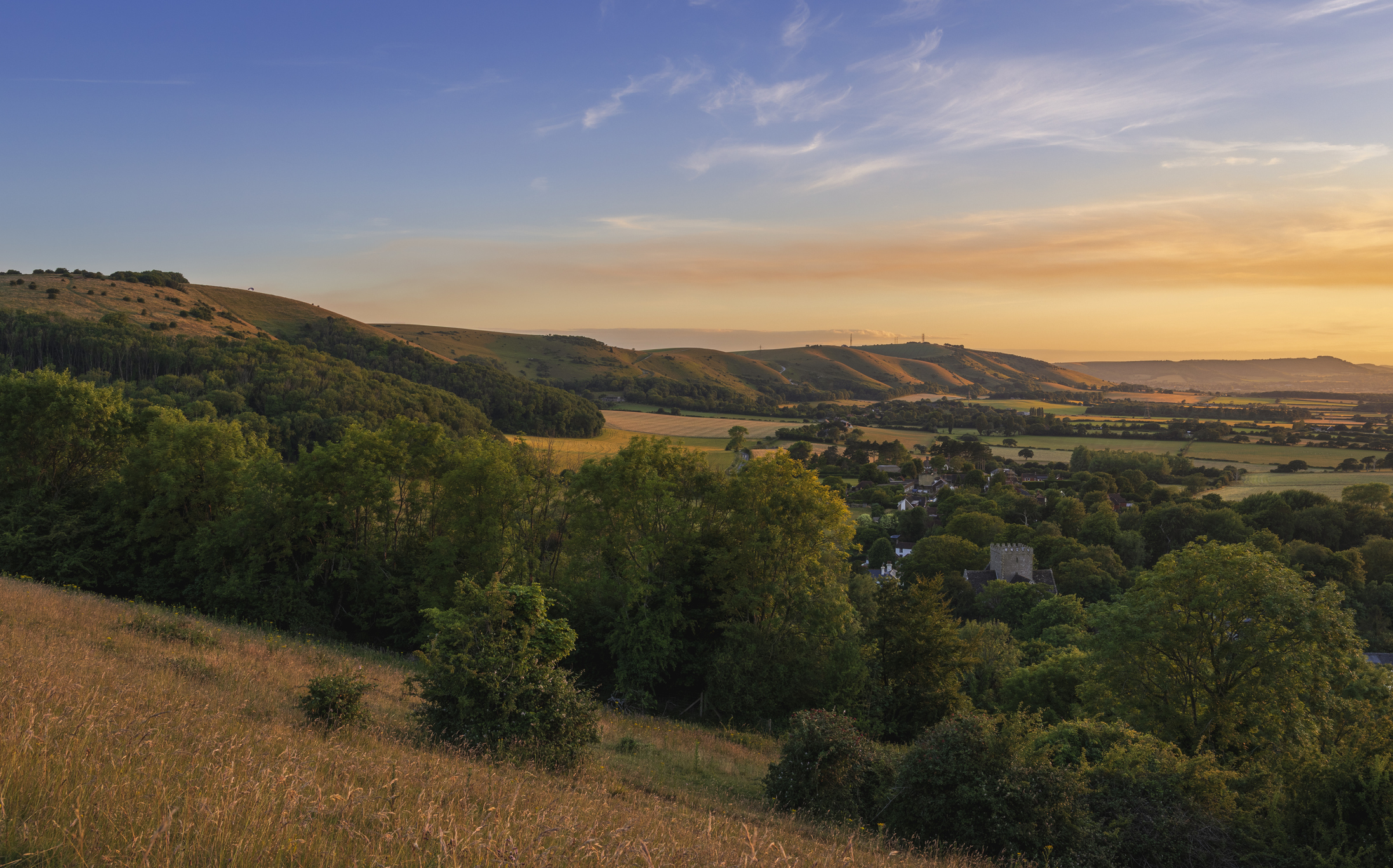 Poynings South Downs West Sussex